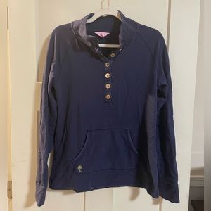 Lilly Pulitzer Blue Captain Popover